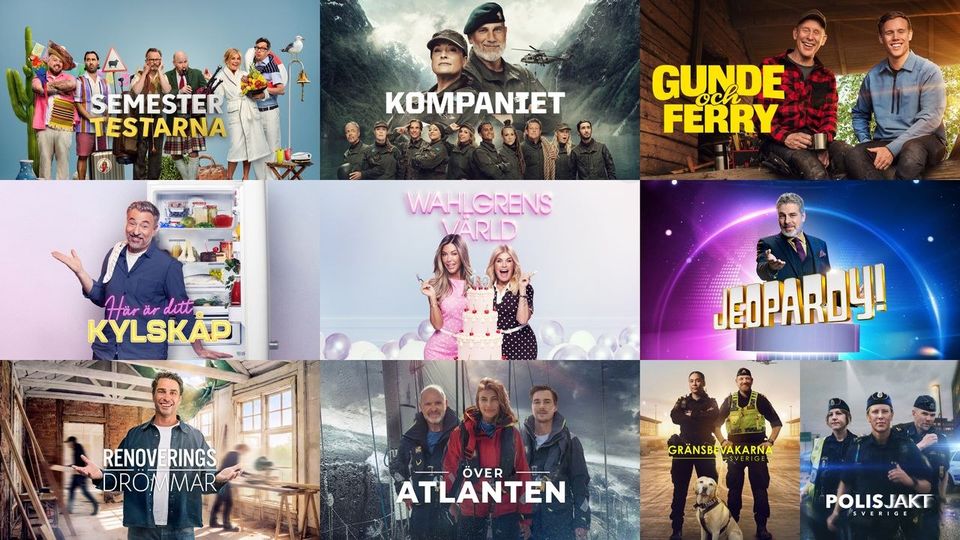 Rekordstark start för Kanal 5:s höstpremiärer både linjärt och på HBO Max