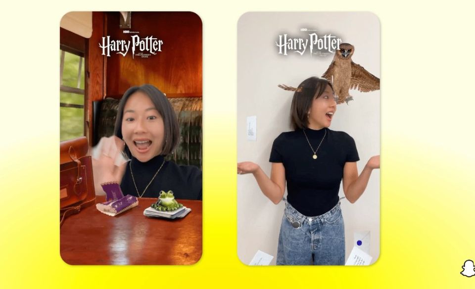 Snapchat, HBO bring the wizarding world to Snapchat